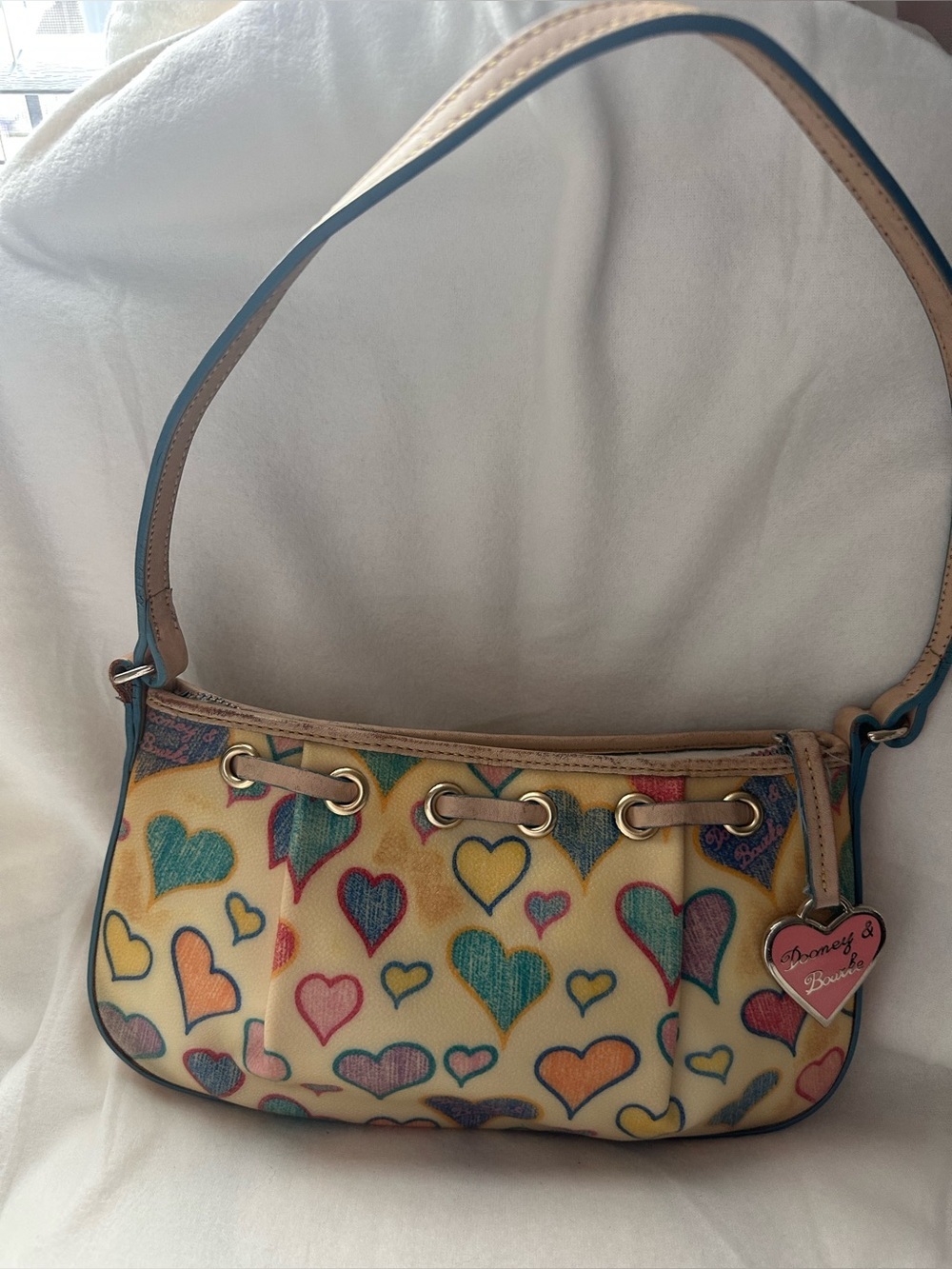 DOONEY & BOURKE Y2K Crayon Hearts Purse